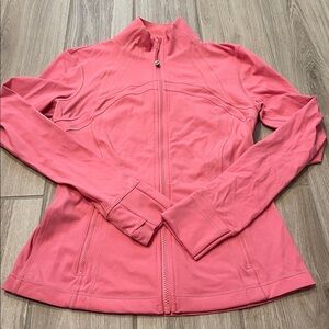Lululemon Define Jacket Full Zip *Nulu Sakura Pink Sz 8